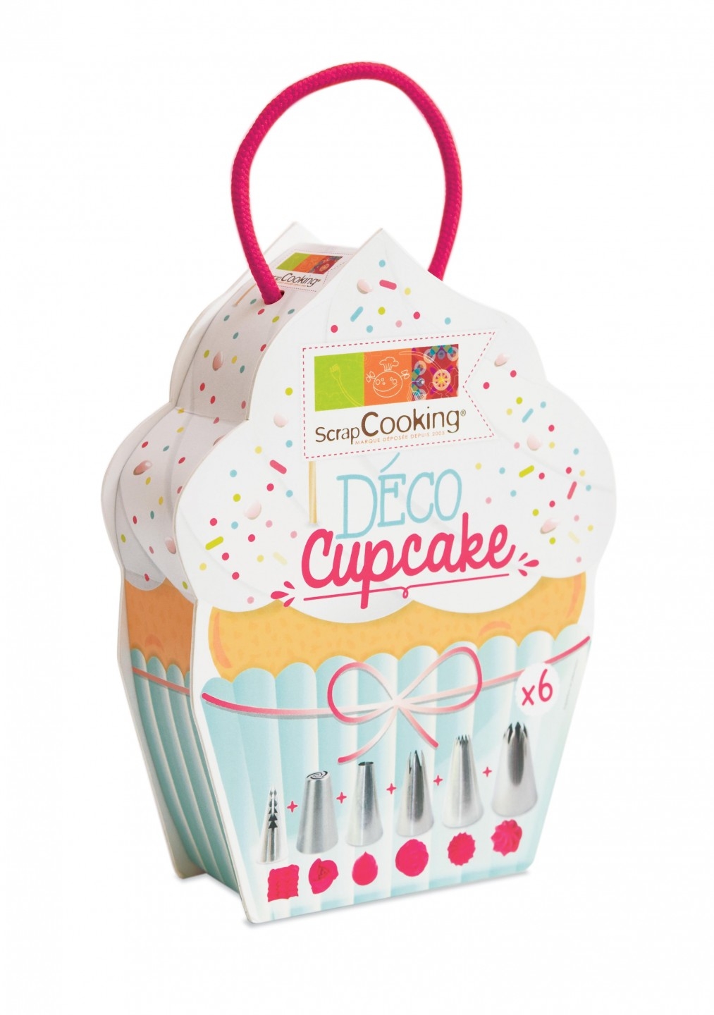 Cupcake Geschenkbox mit Spritztüllen