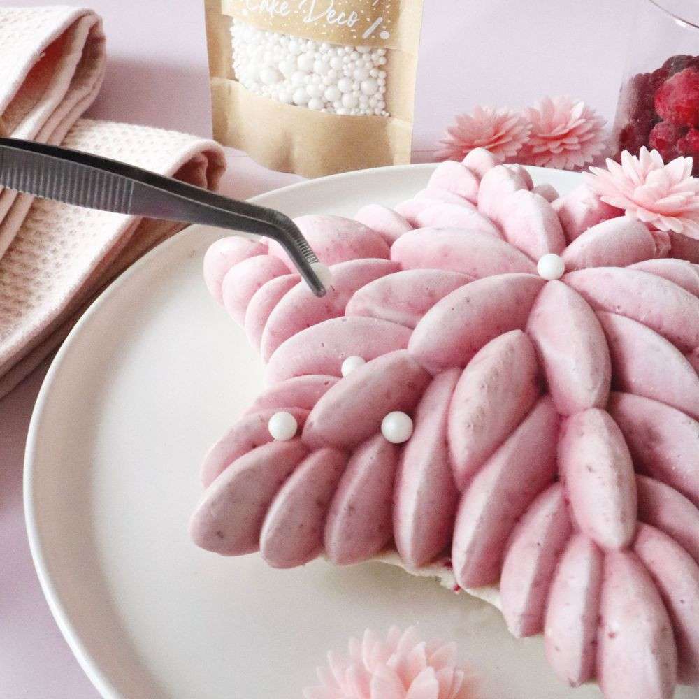 Silikonform 3D „Céleste“ – für elegante Entremets & Torten mit Sternenrelief