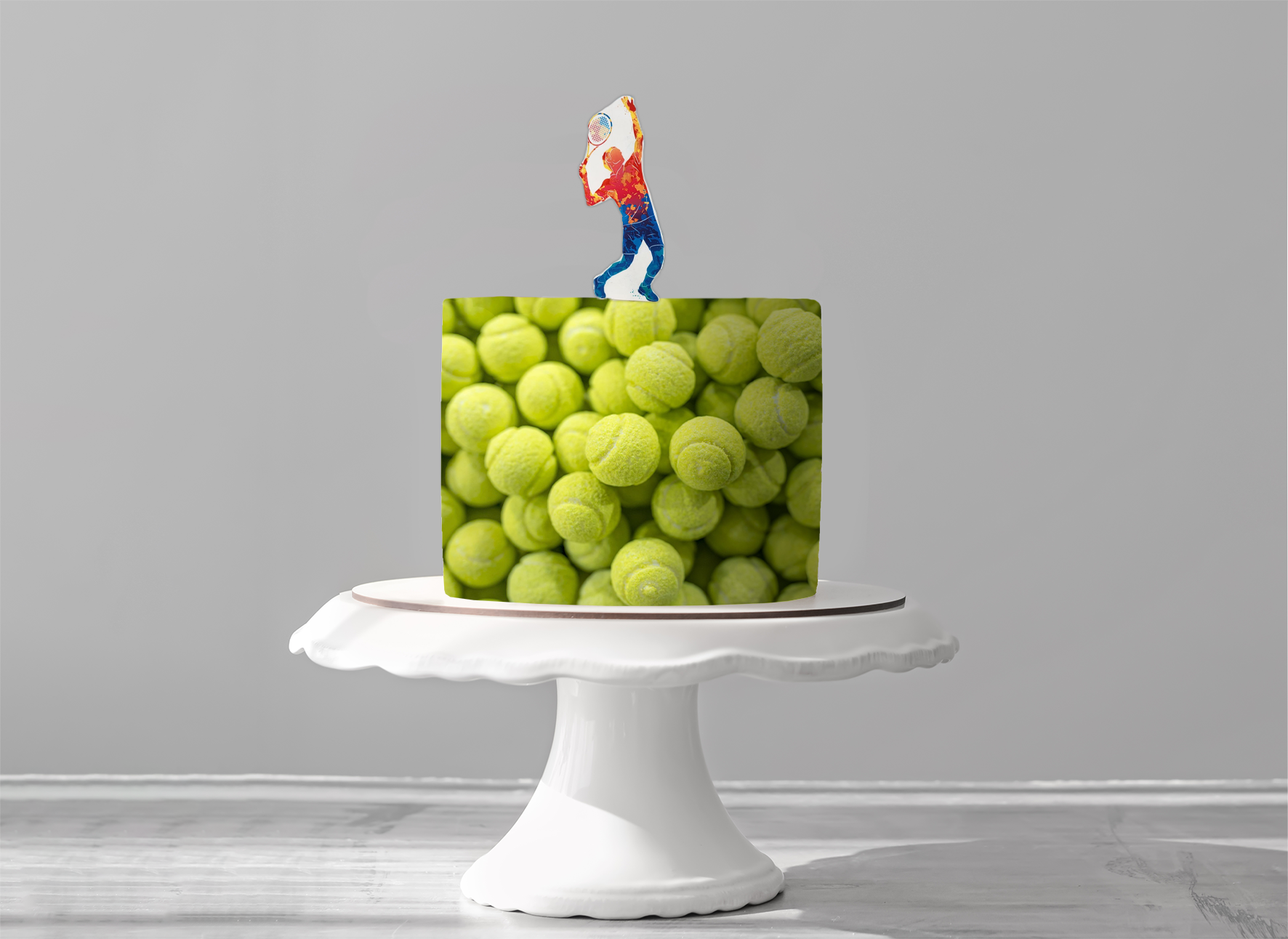 Cake Topper Tennisspieler