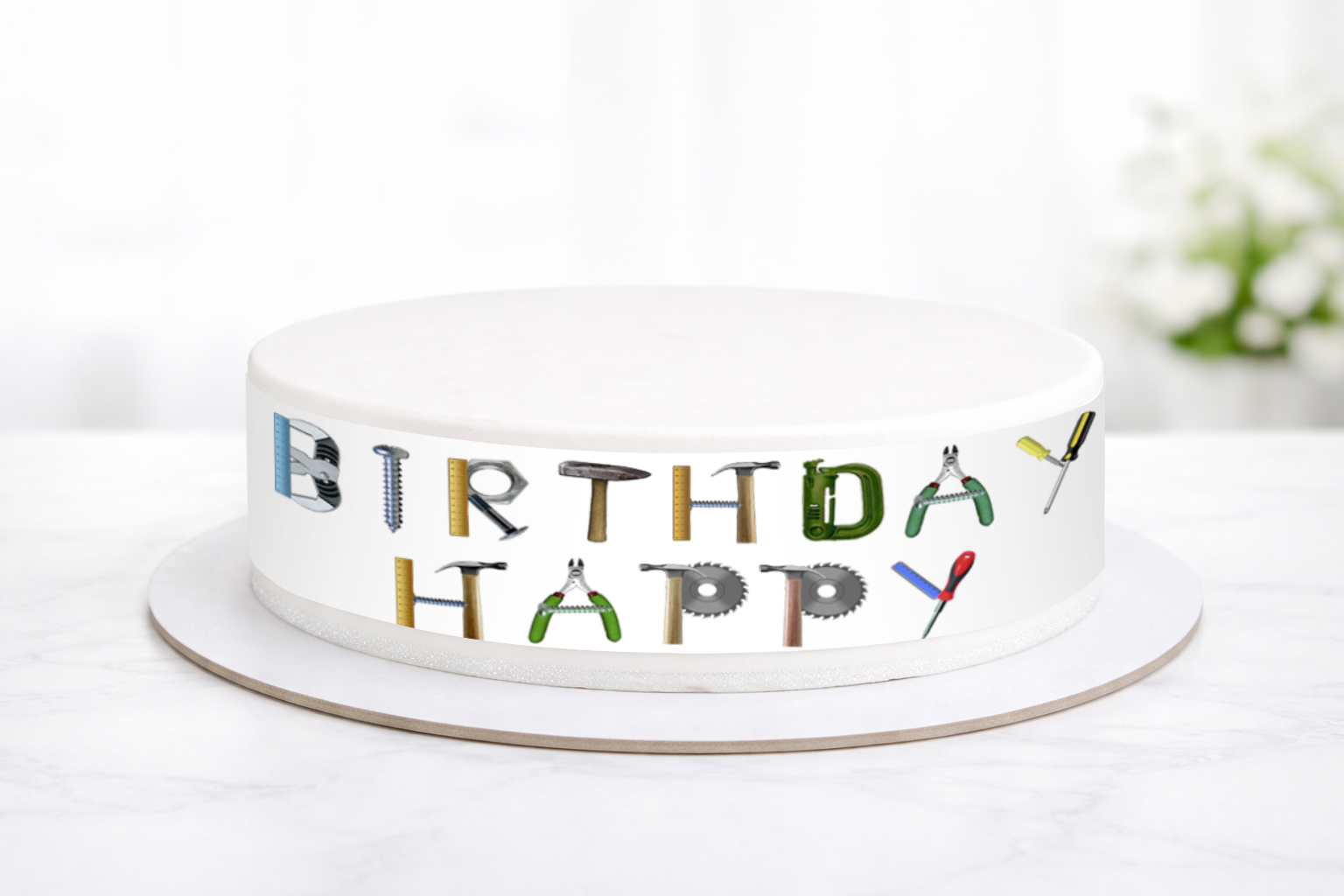 Tortenband Geburtstag Handwerker