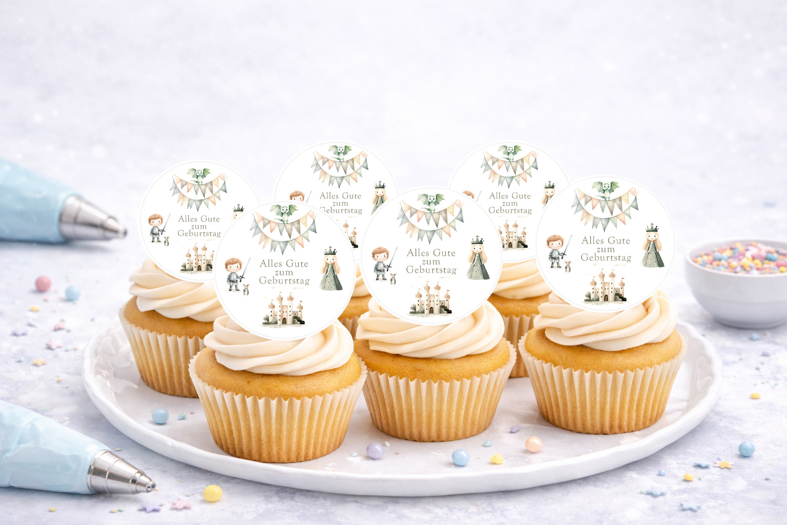 Muffinaufleger Ritter   