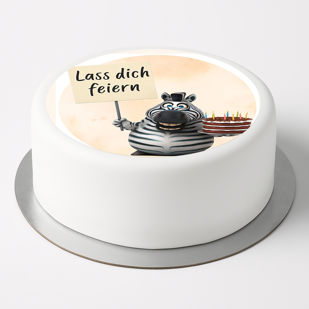 Tortenaufleger Geburtstag 
