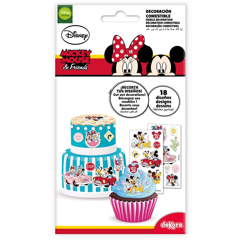 Muffinaufleger Mickey Mouse