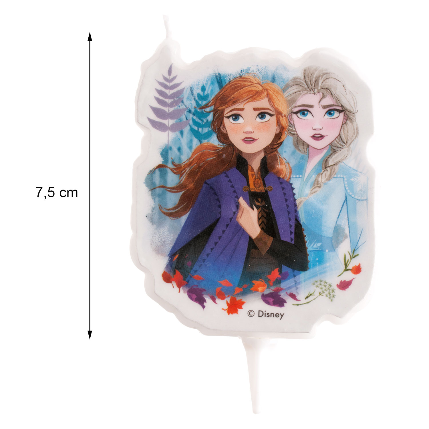 Kerze Elsa Eiskönigin Frozen II 7,5 cm