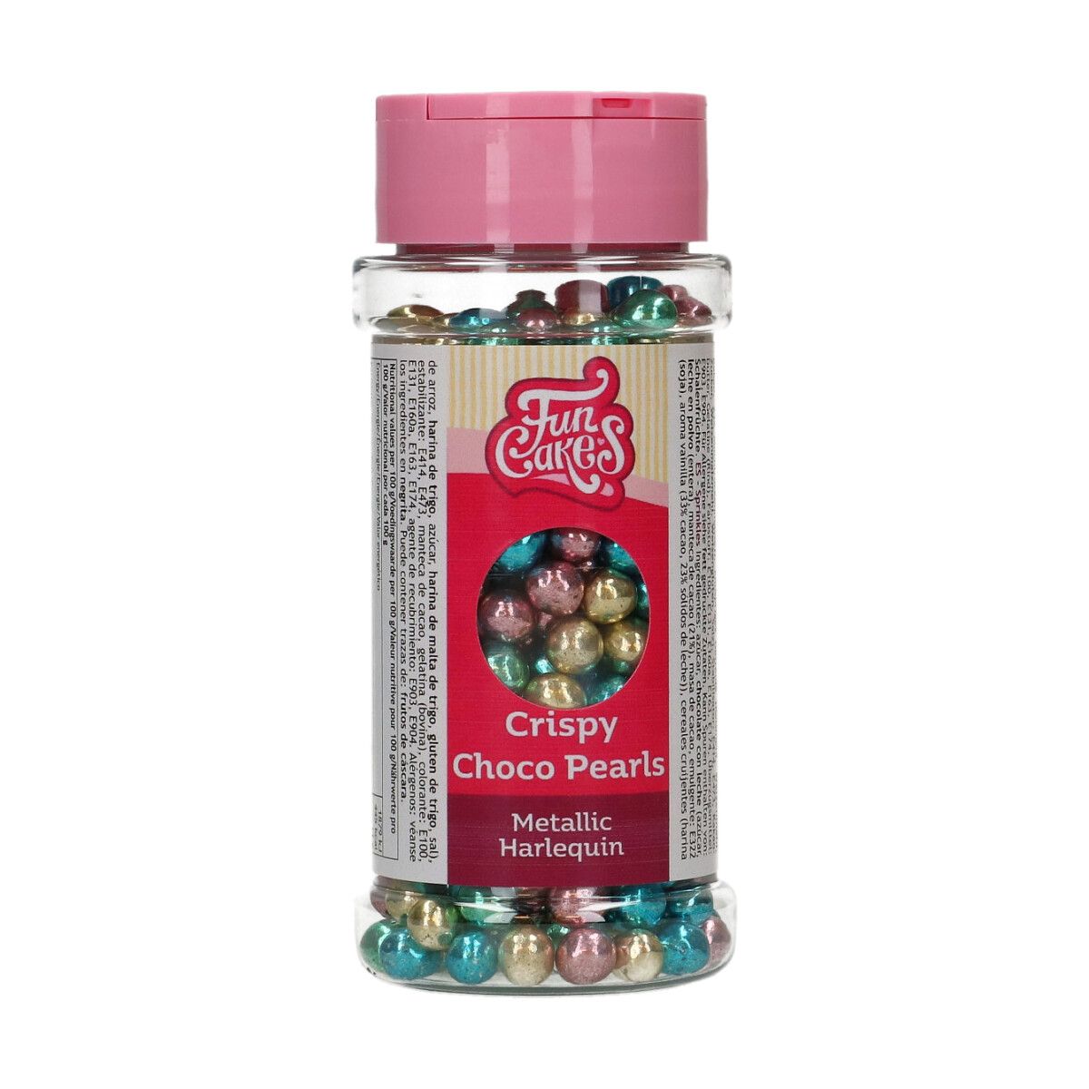 Knusprige Choco Perlen - Metallic Harlequinn 60g