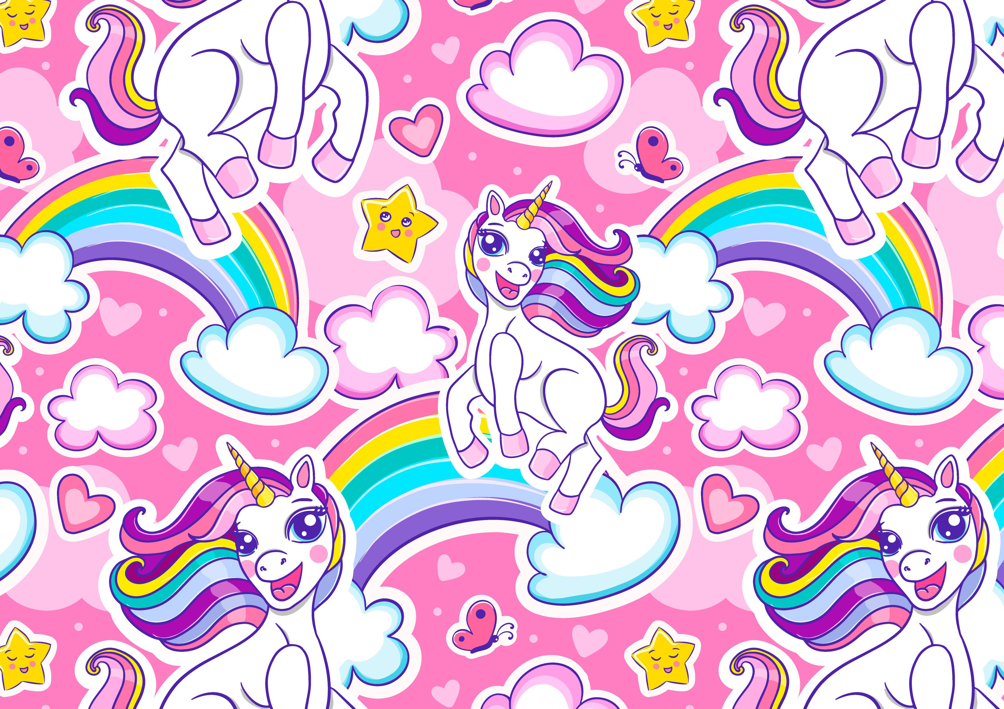 Deko Fondant Einhorn