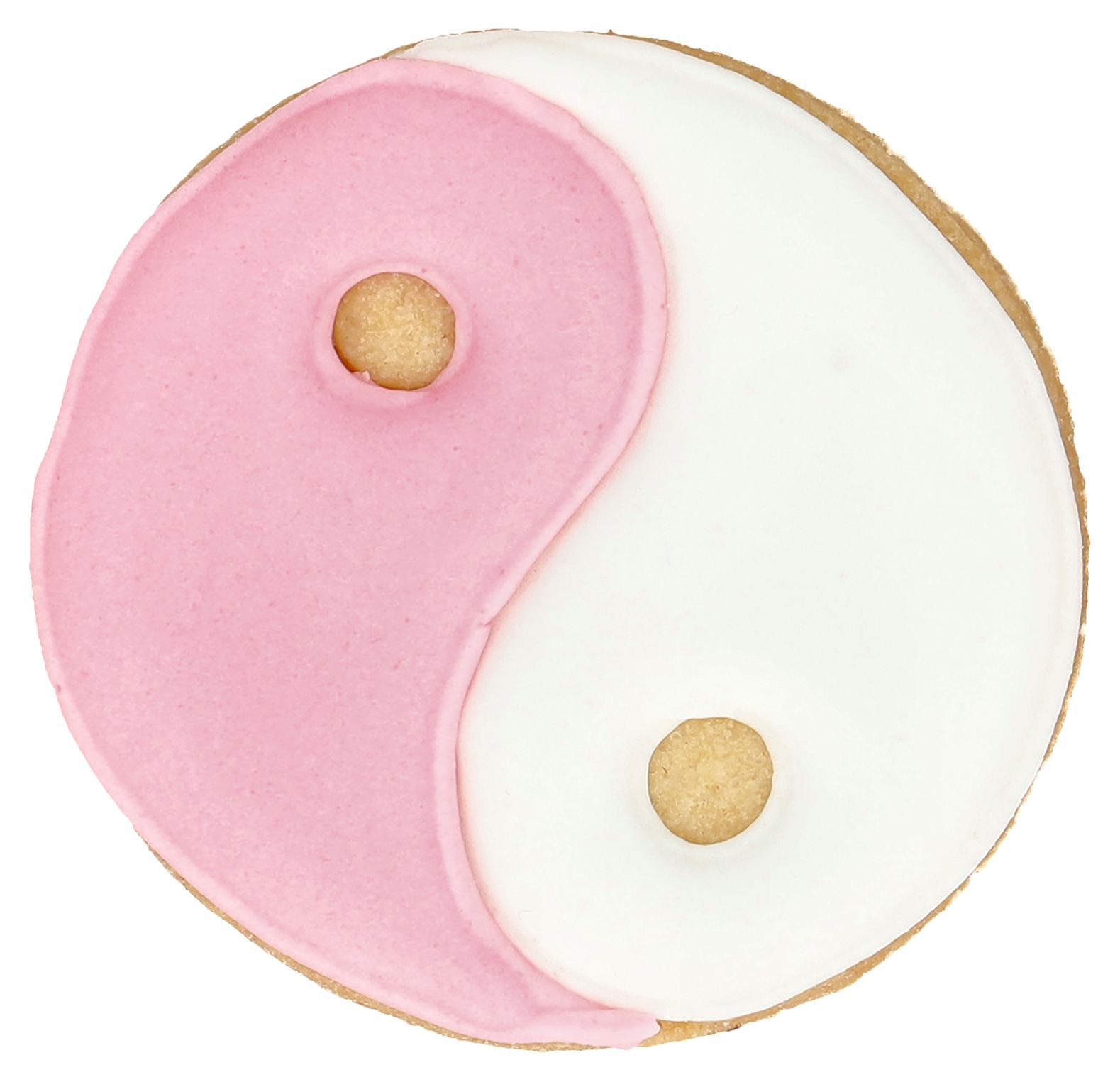 Präge-Ausstecher Yin Yang 6 cm – Edelstahl  A78