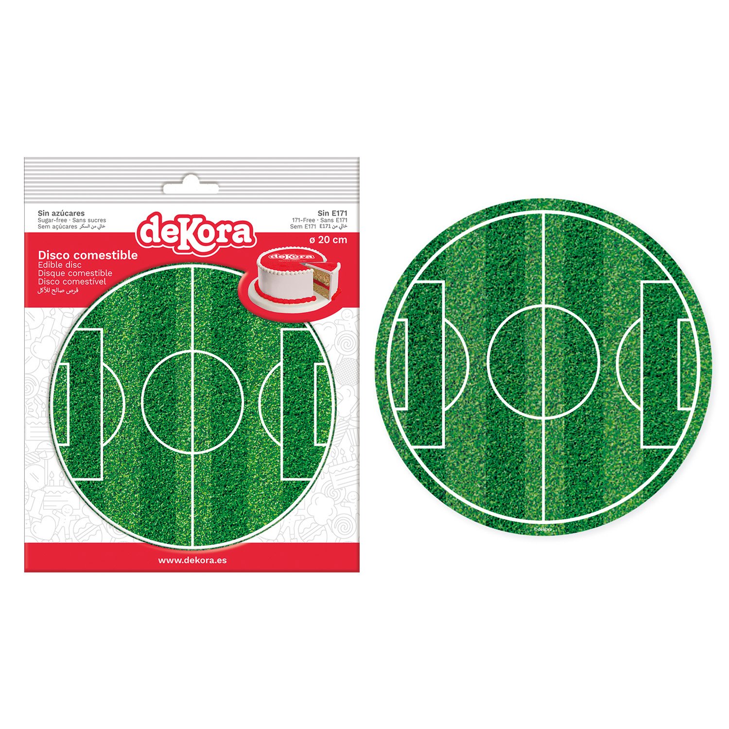 Fußballfeld rund