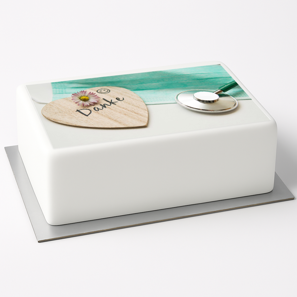 Tortenaufleger Danke