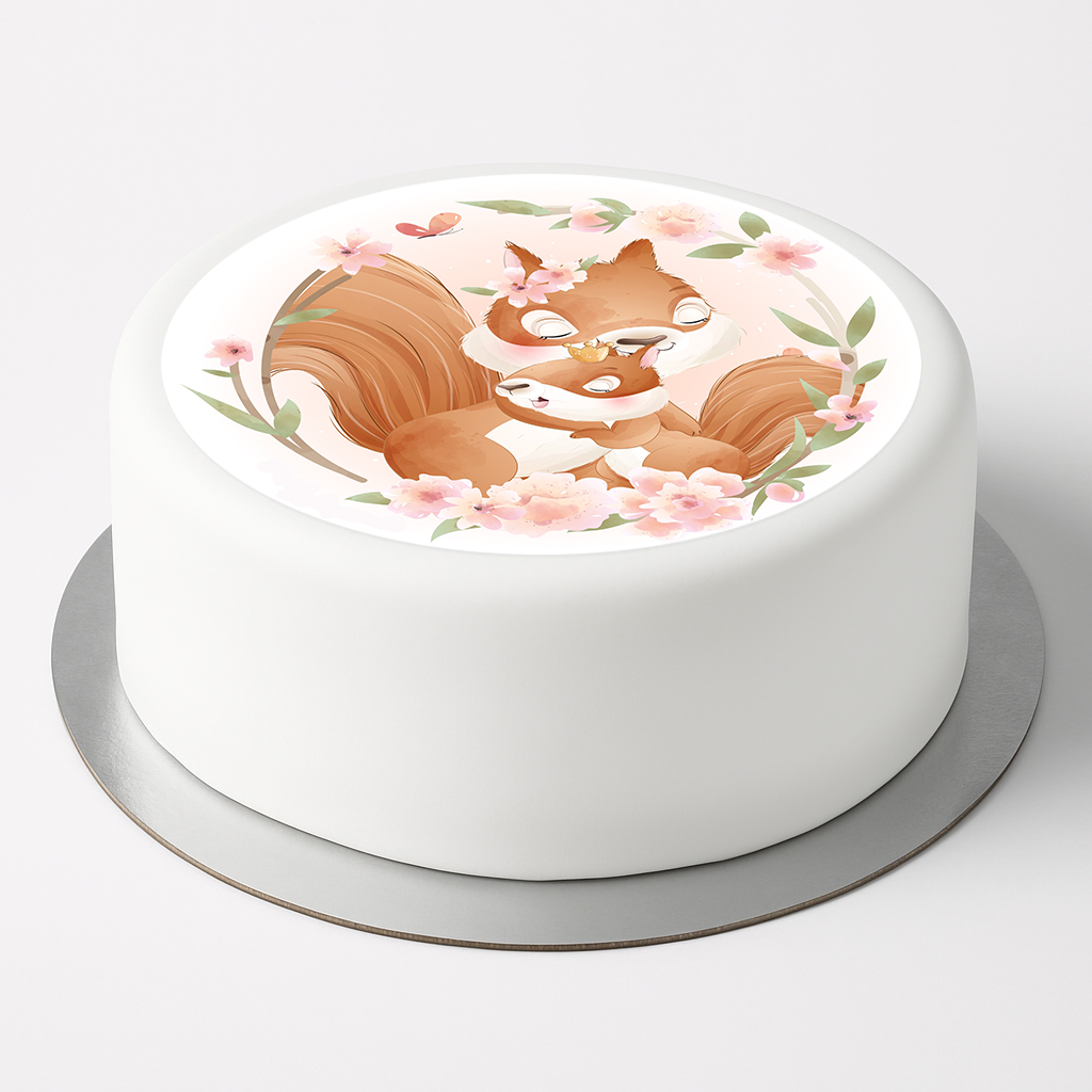 Tortenaufleger Eichhörnchen