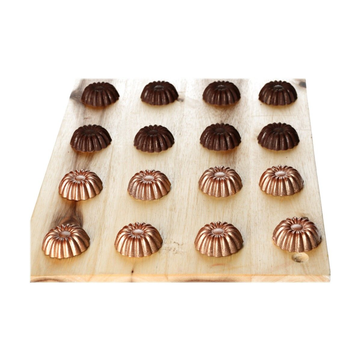Pralinengussform Swirl