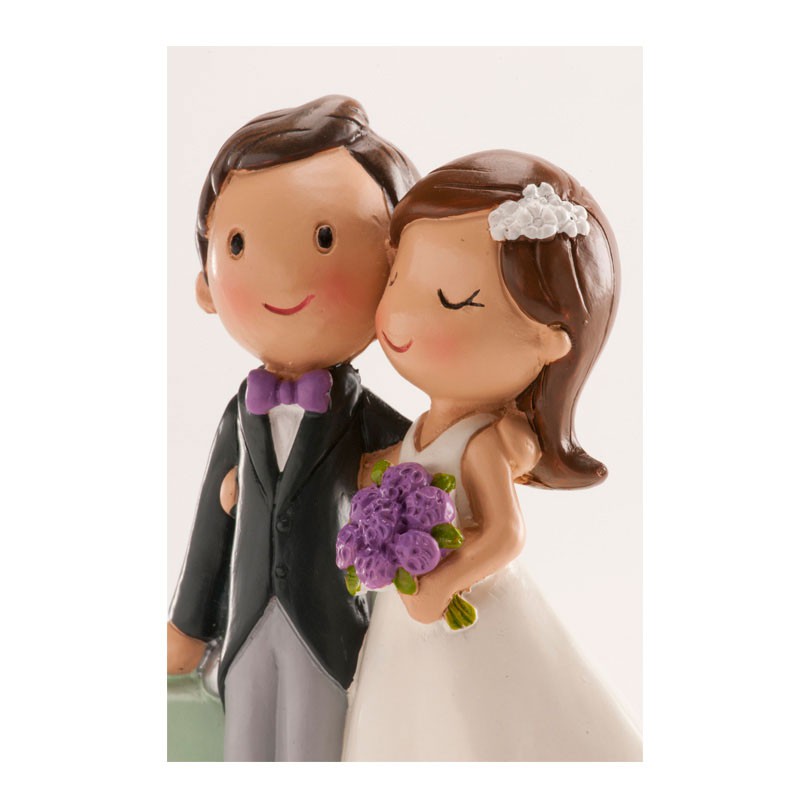 Hochzeitsfigur Caketopper Wedding Auto