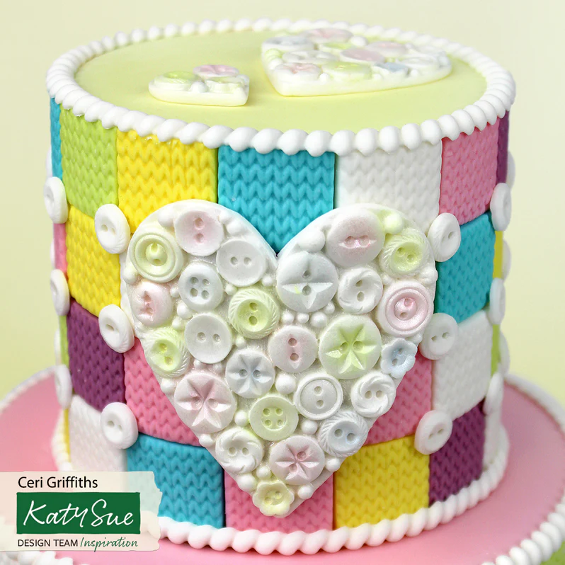 Silikonform Knöpfe|  Katy Sue Mould Buttons