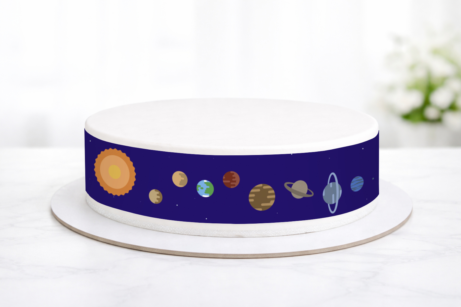 Tortenband Weltall