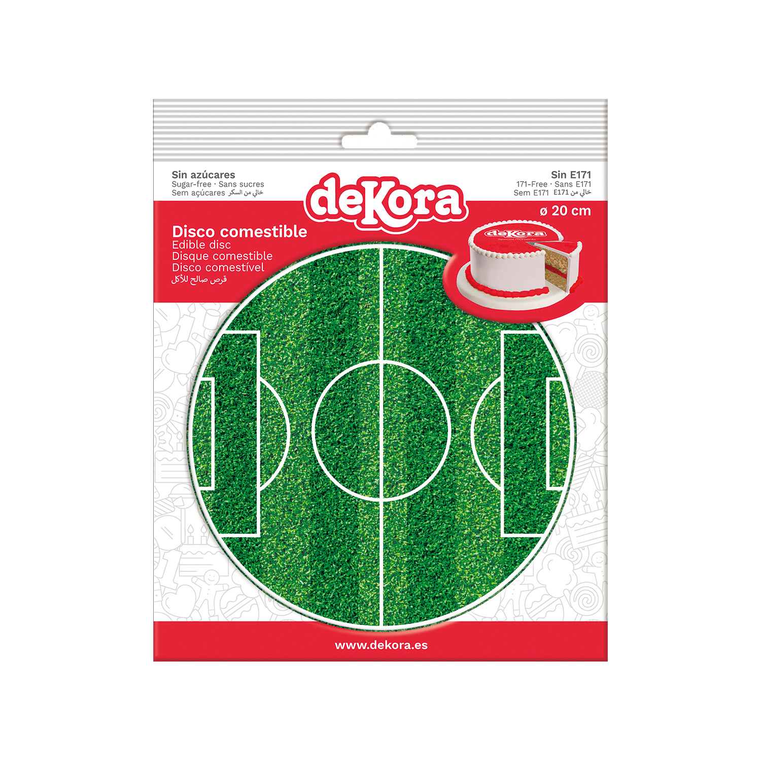 Fußballfeld rund