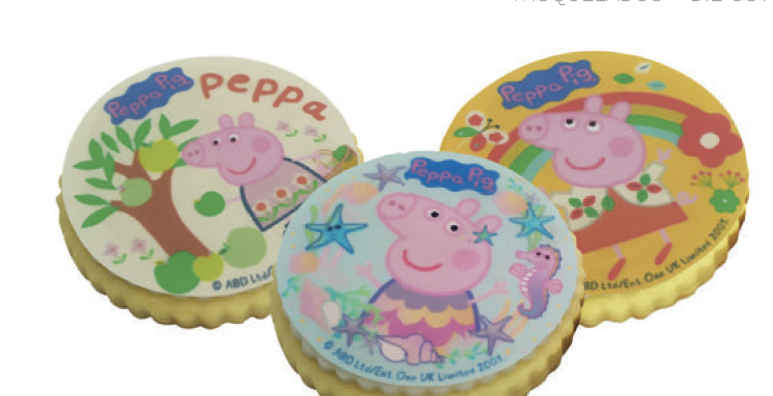 Peppa Wutz Aufleger Ø 5,8 cm
