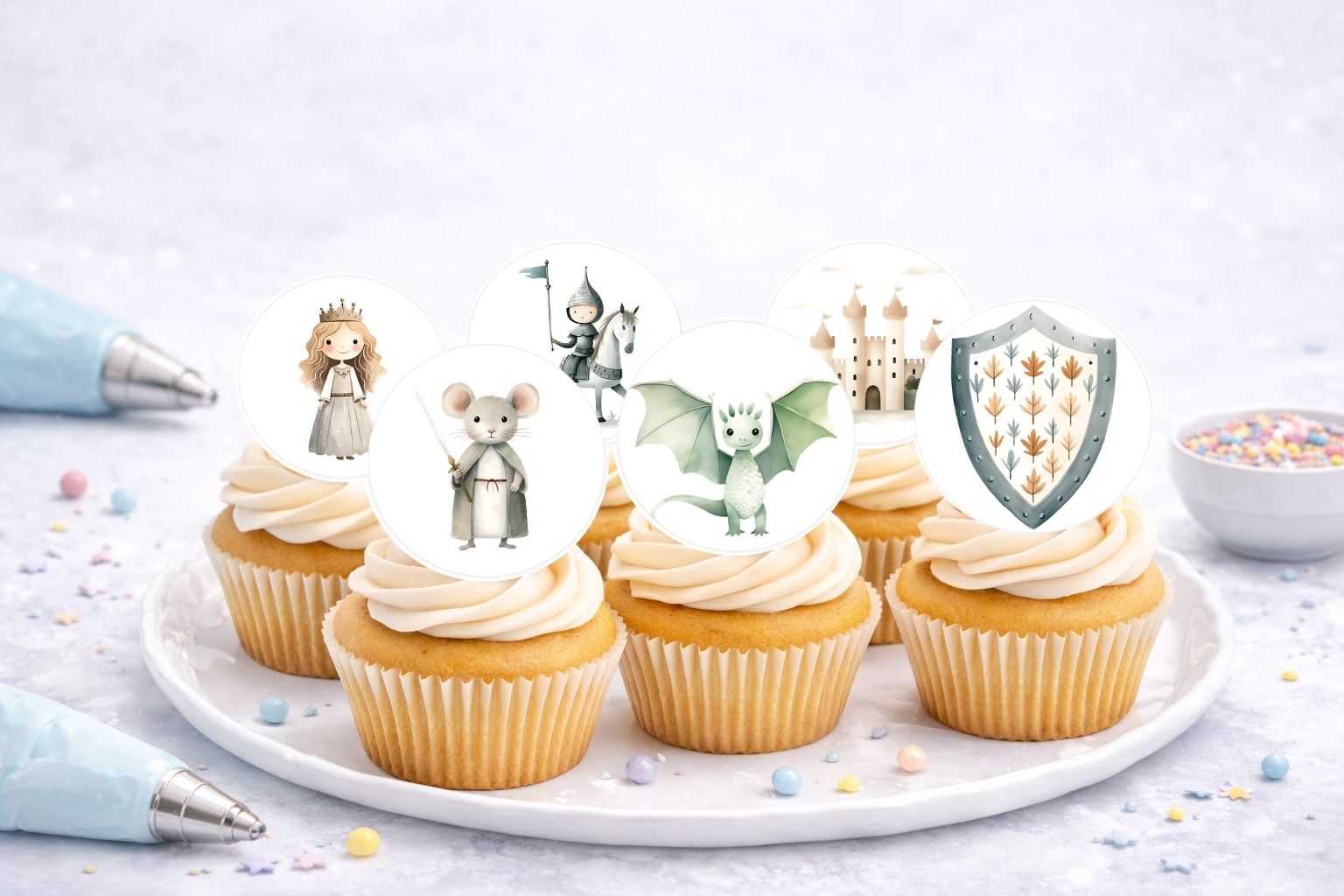 Muffinaufleger Ritter  