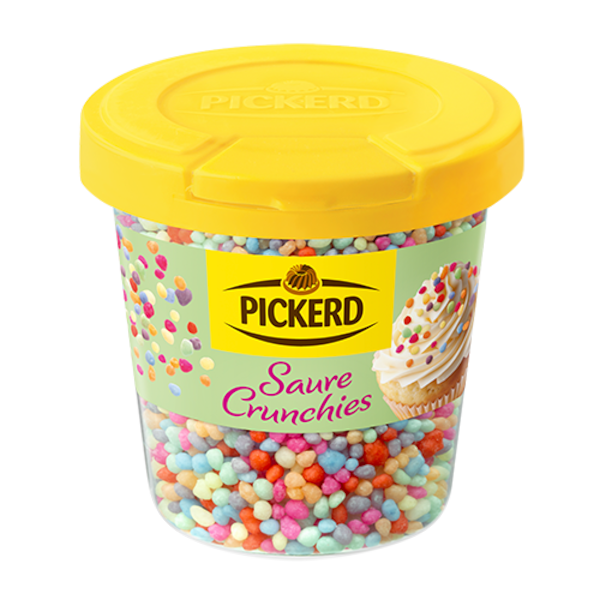 Pickerd Saure Crunchies – Bunte, Knusprige Deko-Perlen