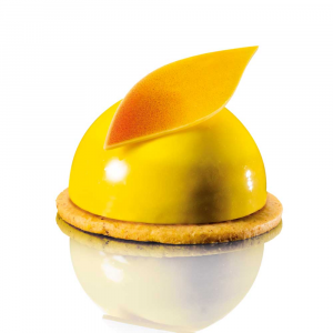 Aufstreichmatte Blatt CHASIL 22 | Silikon-Dekorationsmatte für Schokolade & Isomalt