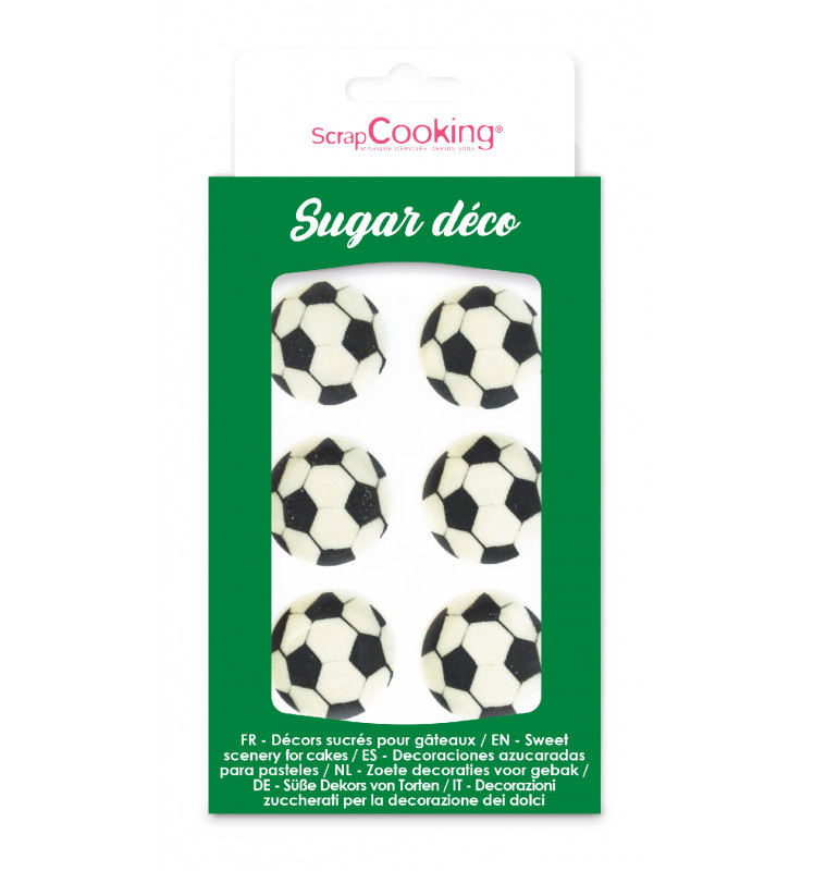 Zuckerdekoration Fussball