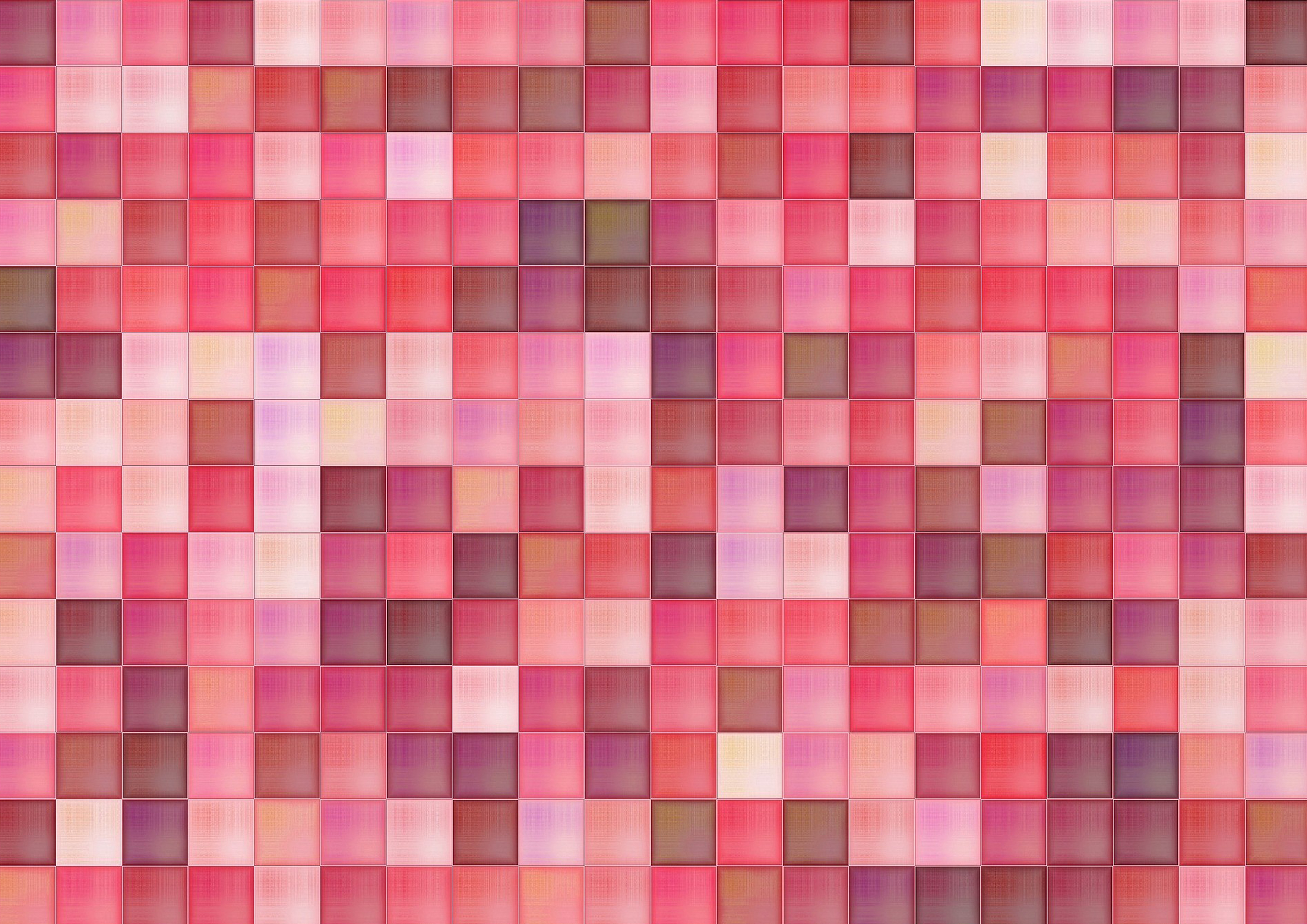 Deko Fondant Mosaik rosa