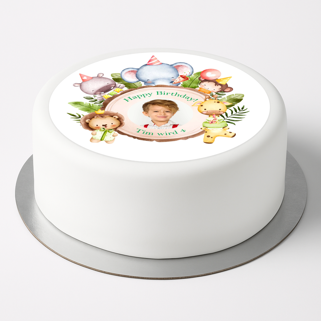 Tortenaufleger Kindergeburtstag