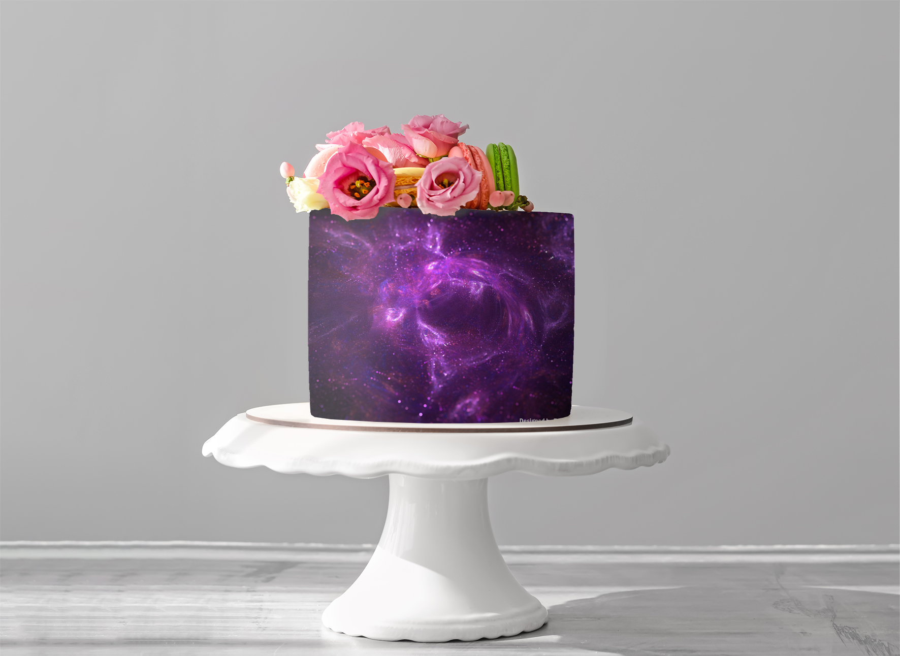 Deko Fondant lila