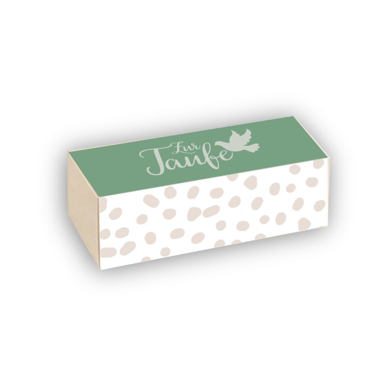 Pralinenverpackung „Zur Taufe“ – elegante Geschenkverpackung für 3 Pralinen - 3er Set