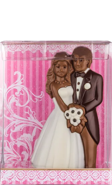 Brautpaar – Schokoladen-Geschenkpackung (125 g)