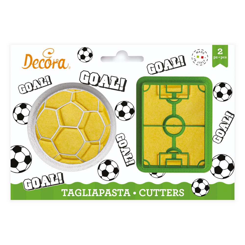 Fußball-Ausstecher-Set Goal – 2-teilig