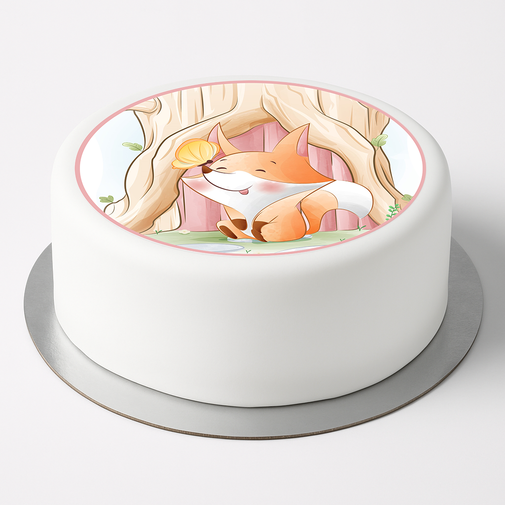 Tortenaufleger Fuchs