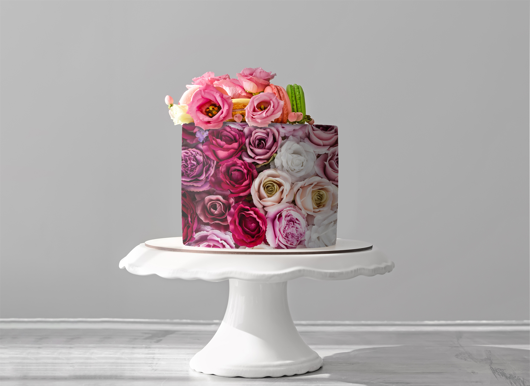 Deko Fondant Rosen