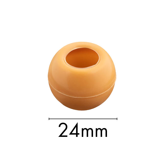 Pralinen-Hohlkörper Ø 24 mm – Karamell Zotter Schokolade