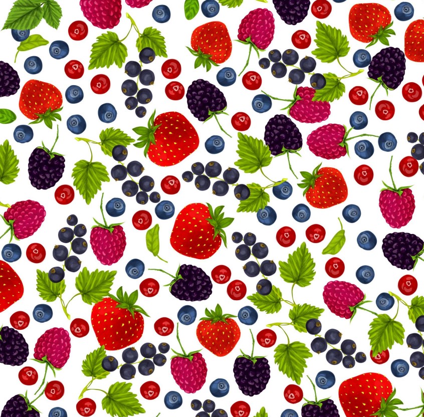 Schokoladen Transferfolie Abziehfolie Beeren