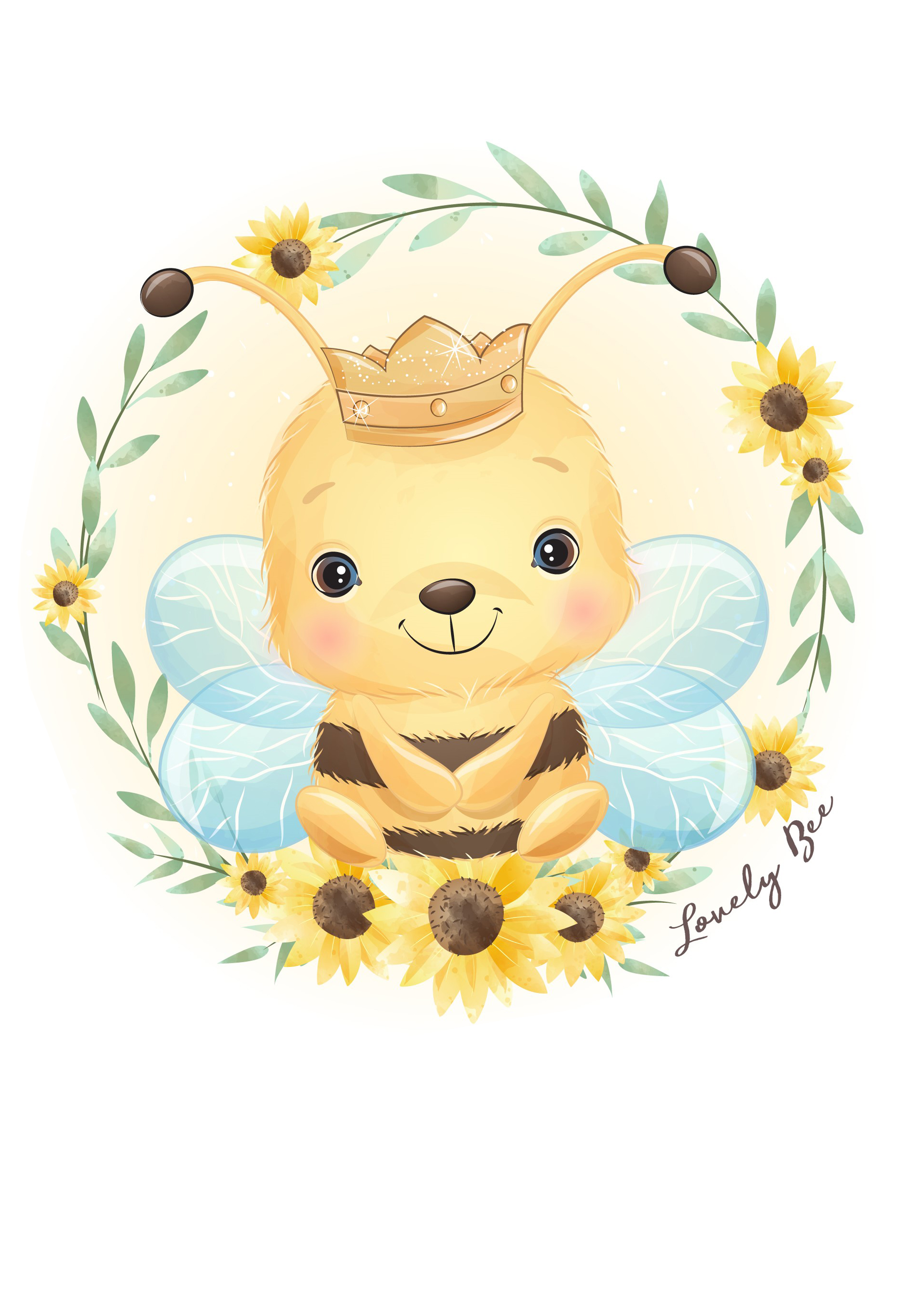 Tortenaufleger Biene