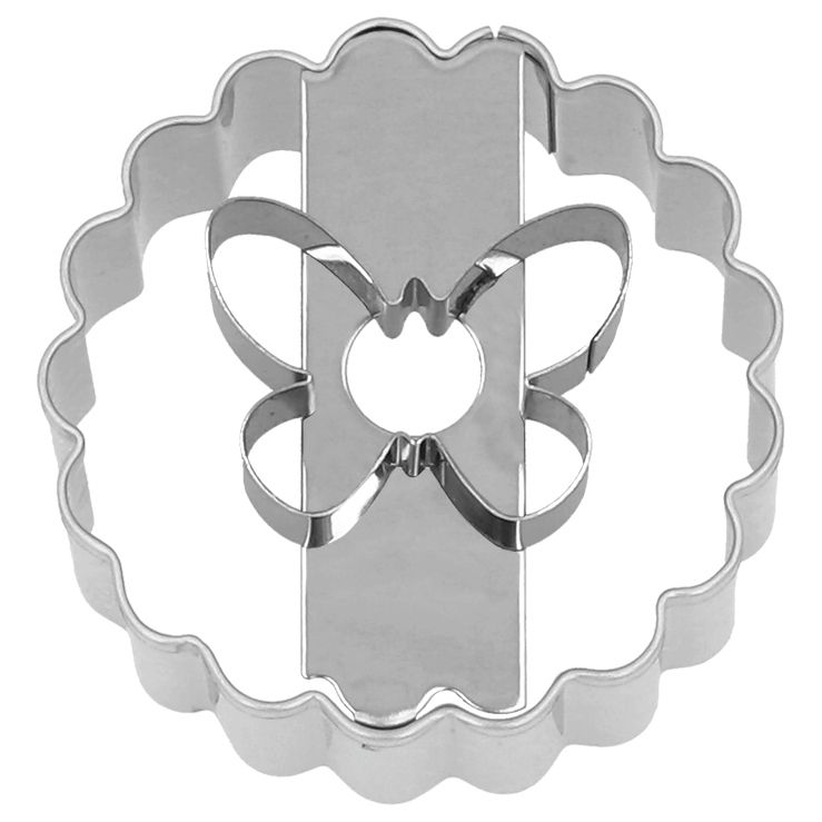 H620 Linzer Ausstecher Schmetterling| 5 cm