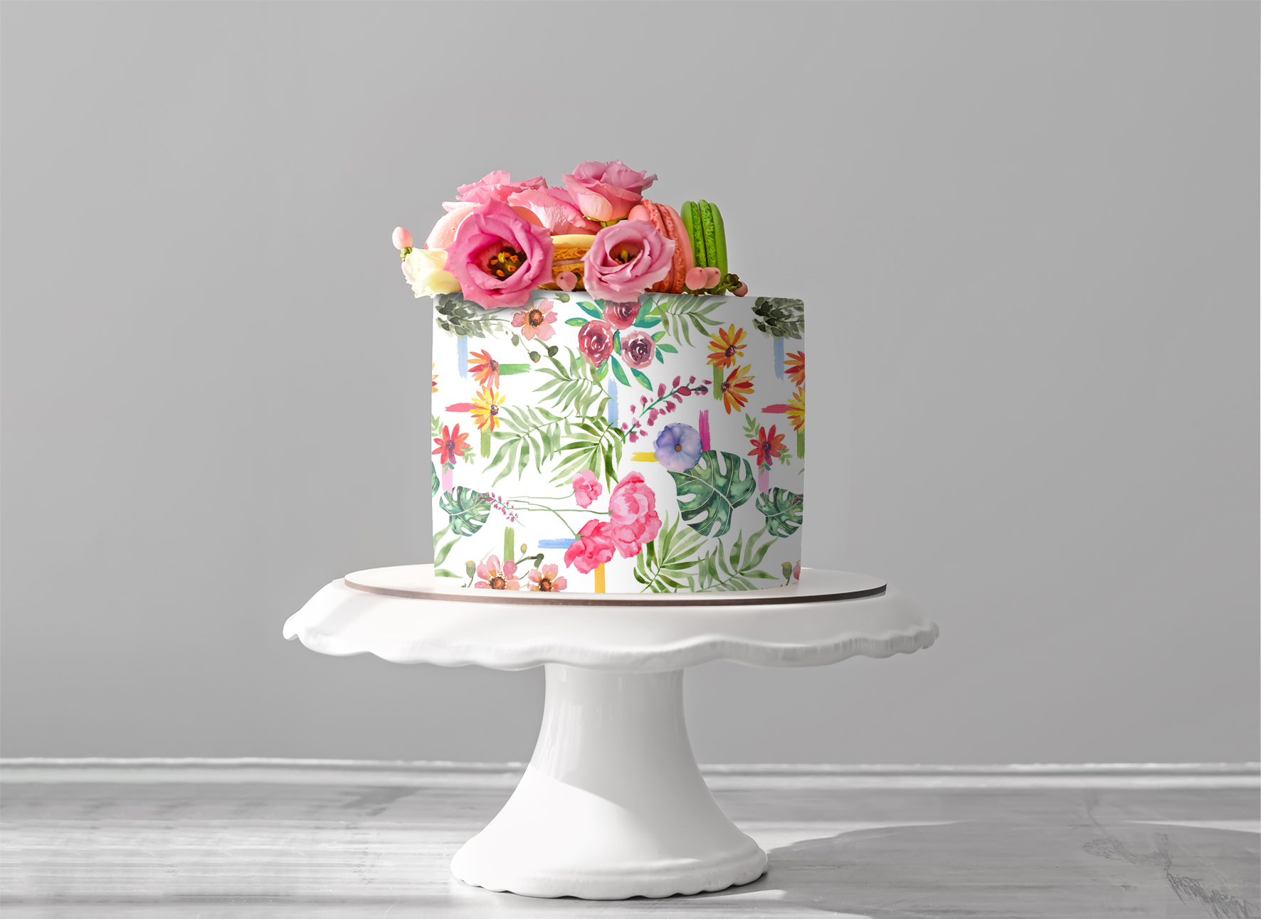 Deko Fondant tropical