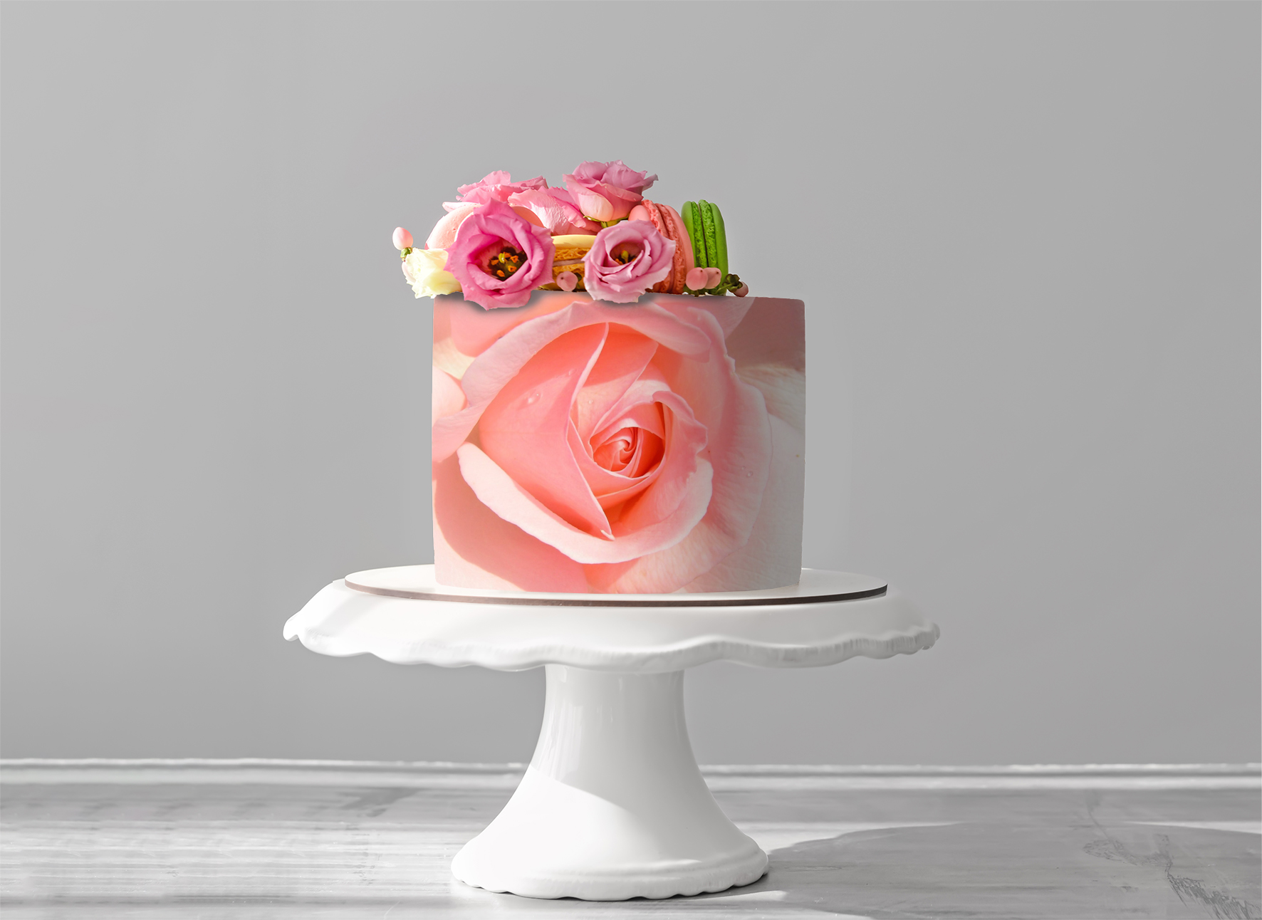 Deko Fondant Rose