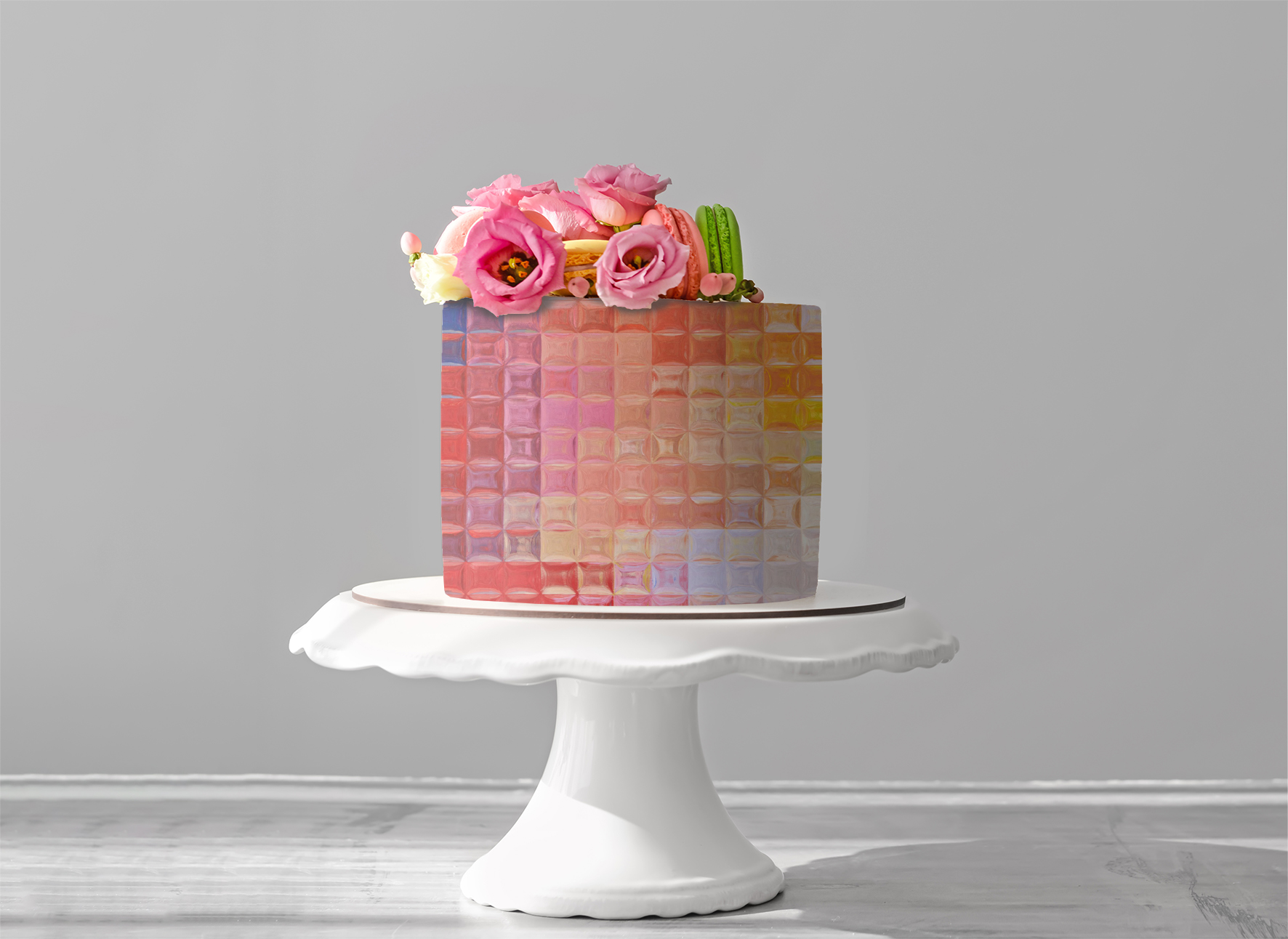 Deko Fondant Mosaik