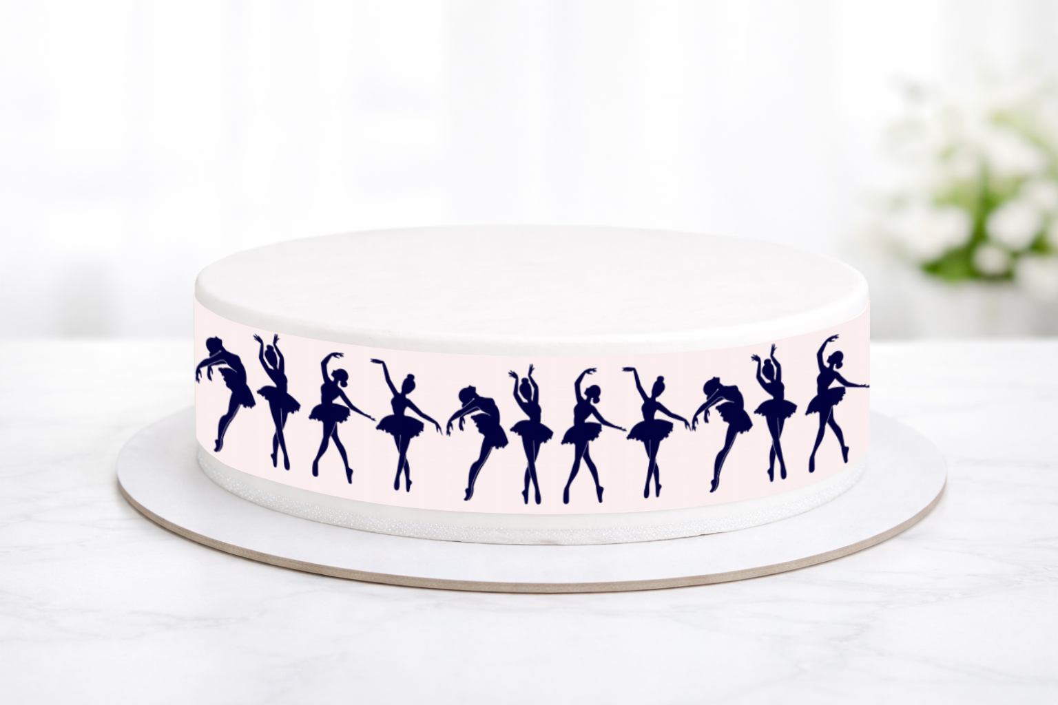 Tortenband Ballerina