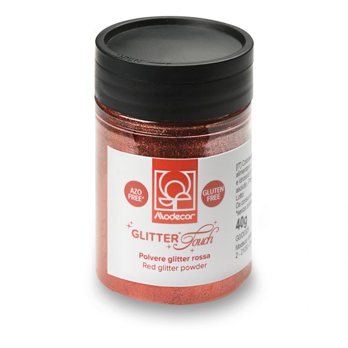 Rot Glitzer Pulver 40 g