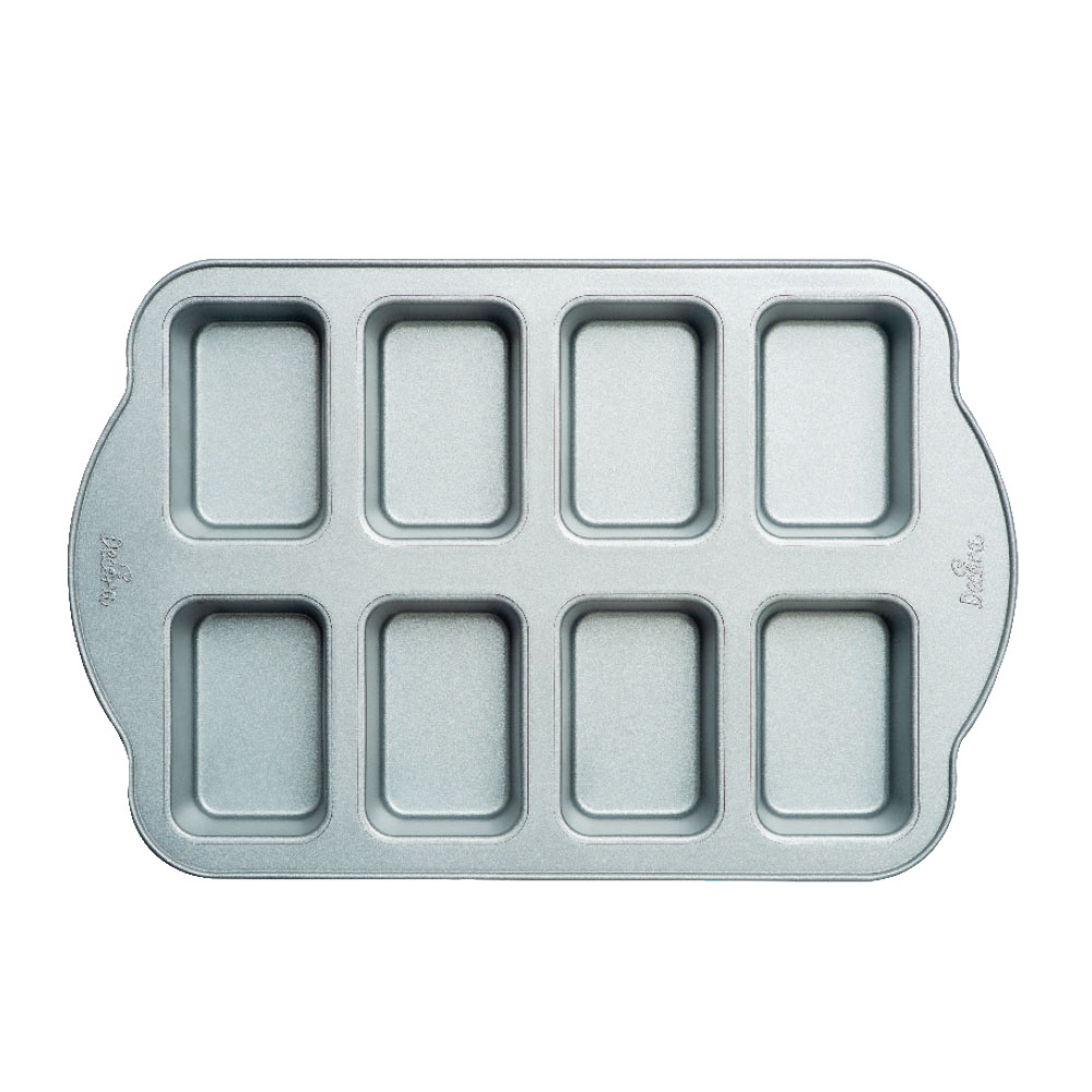 Mini-Kuchen Backform – 8 Hohlräume, Antihaft