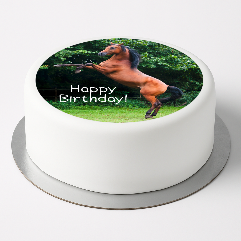 Tortenbild Pferd 