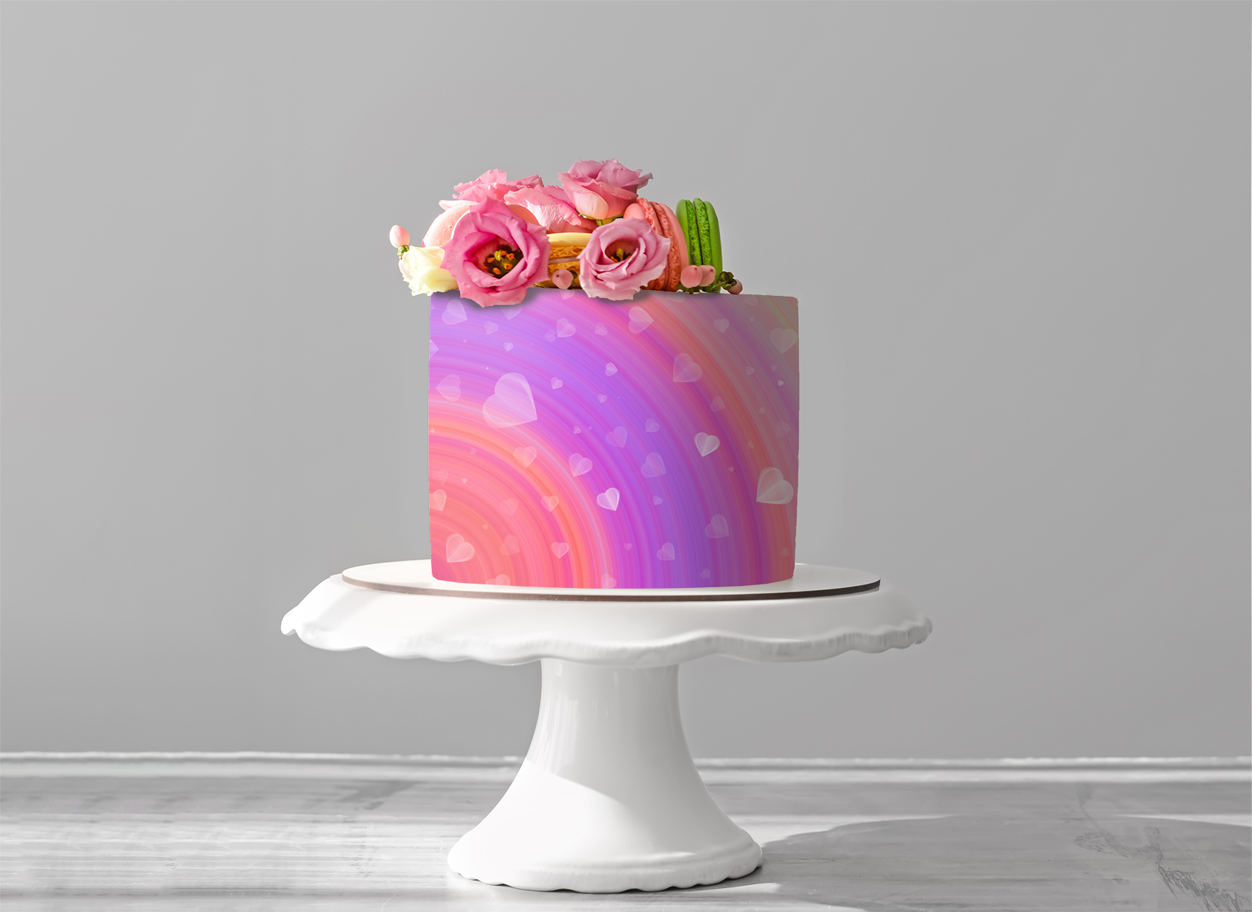 Deko Fondant Regenbogen