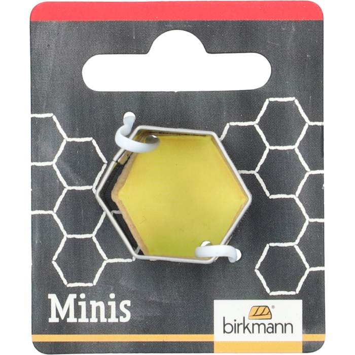 Mini-Ausstechform Sechseck Edelstahl | 2,4 cm A59
