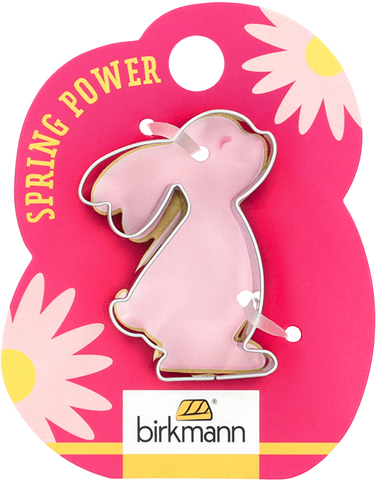 Hasen-Ausstecher ca. 5 cm – Edelstahl Keksausstecher Hase