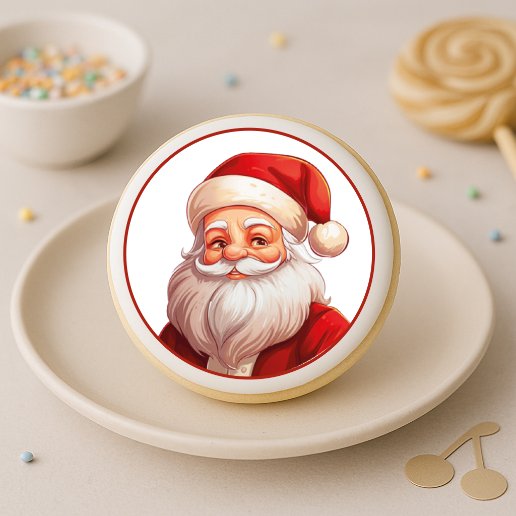 Keksaufleger Weihnachtsmann
