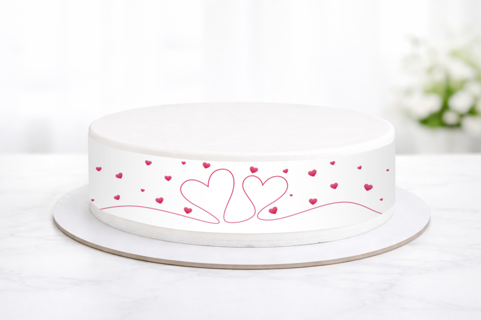 Tortenband Herz