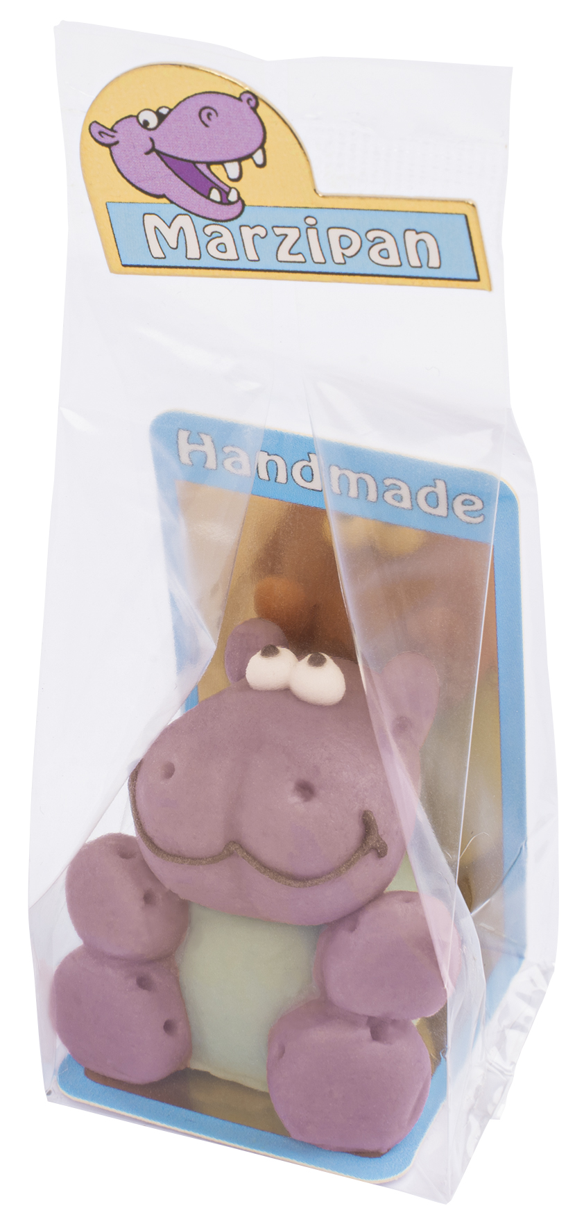 Marzipan Nilpferd handgemacht 4,5 cm
