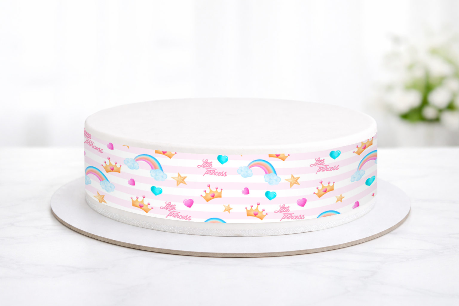 Tortenband Prinzessin